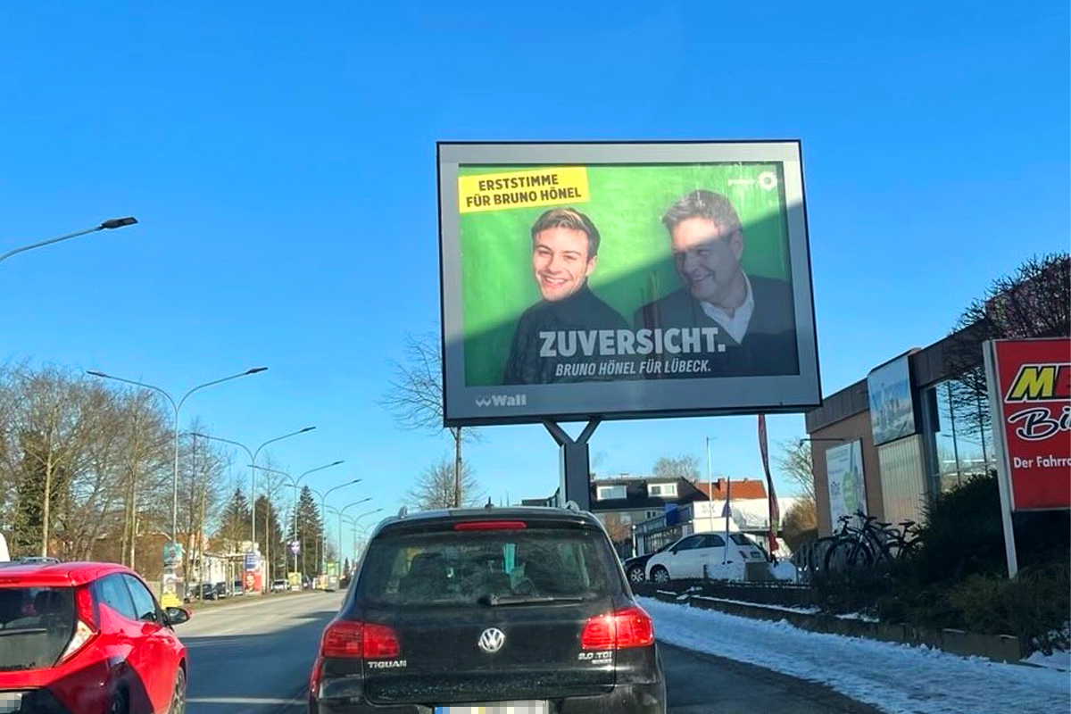 Digitalwerbung Gruene Luebeck Digitalwerbung Gruene Luebeck