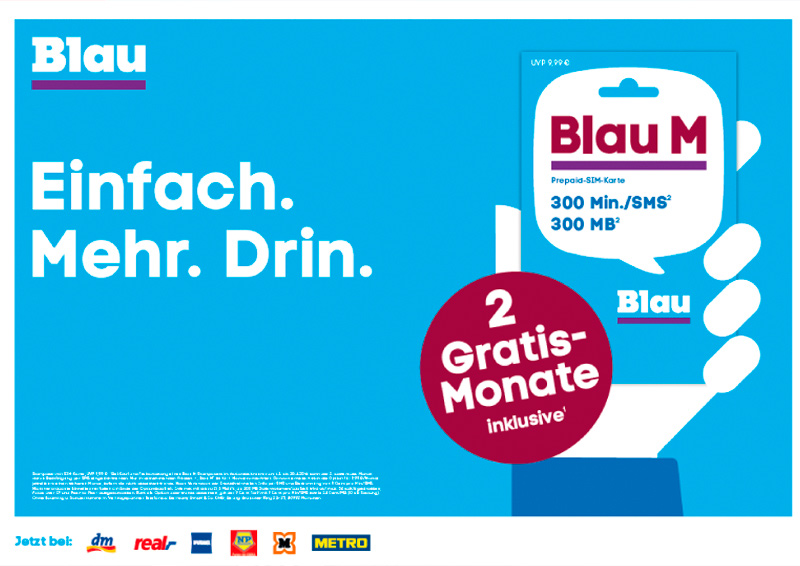 blau.de Motiv