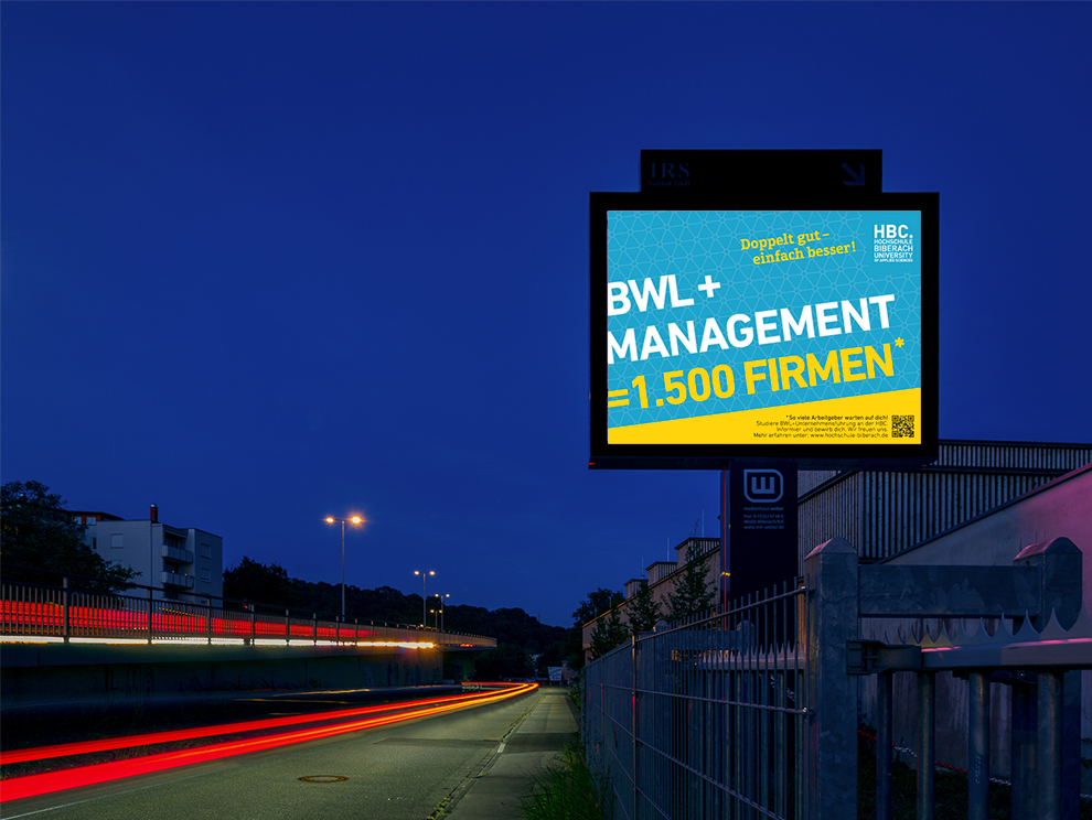mein-plakat Digitale Werbefläche für die Hochschule in Biberach mein-plakat Digitale Werbefläche für die Hochschule in Biberach