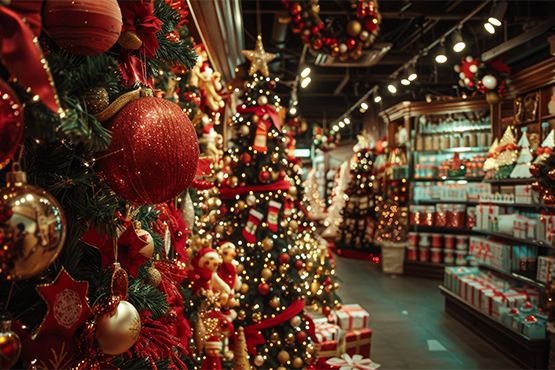 Weihnachtsgeschaeft Laden Weihnachtsgeschaeft Laden