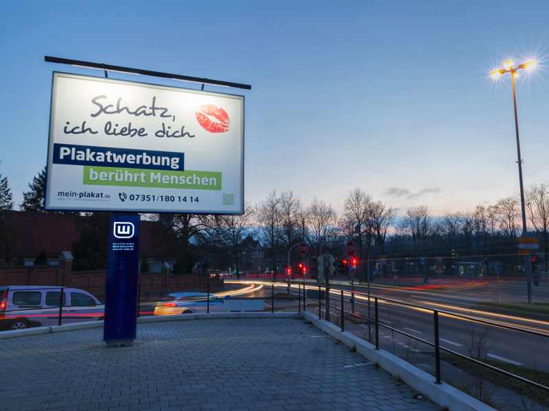 City Star Board in der Ulmer Straße City Star Board in der Ulmer Straße