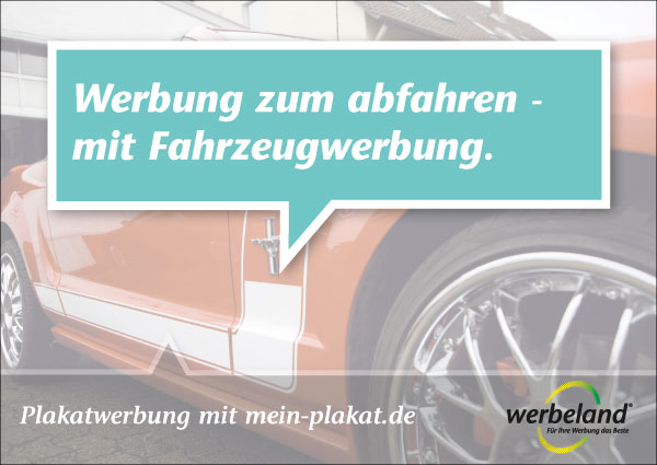 Fahrzeugwerbung