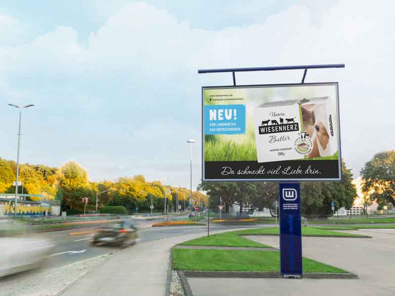 City Star Board mit Wiesenherz-Motiv City Star Board mit Wiesenherz-Motiv