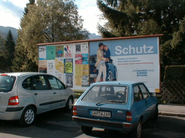 Klammstraße 18, gegenüber Hotel Zugspitze