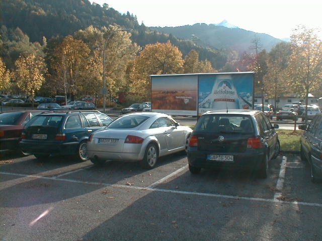 Auenstraße, Parkplatz Klinikum Garmisch Partenkirchen