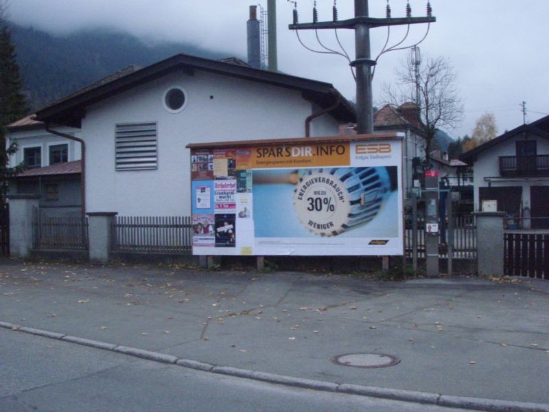 Nähe Bahnhof, Richt. Farchanter Freibad, Mühldörflstr.