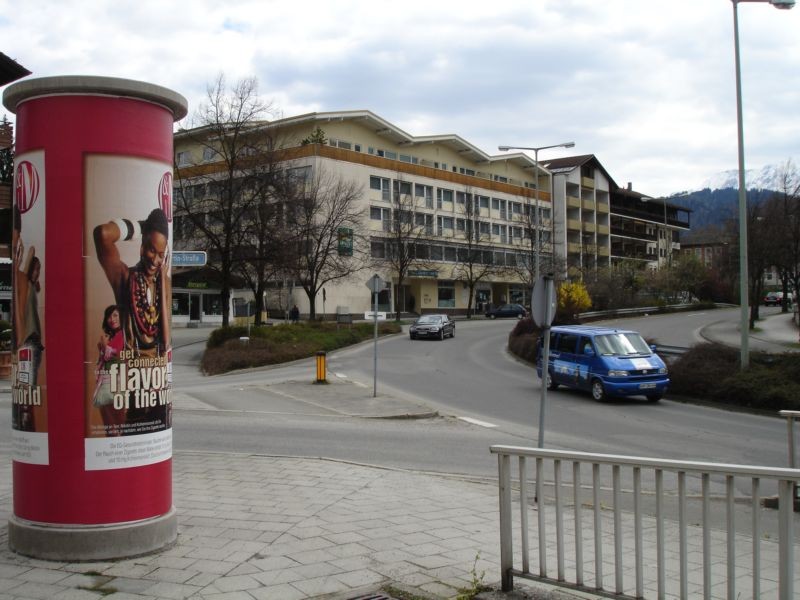 Ecke St. Martin-/Partnachauenstraße, nähe Hotel Königshof