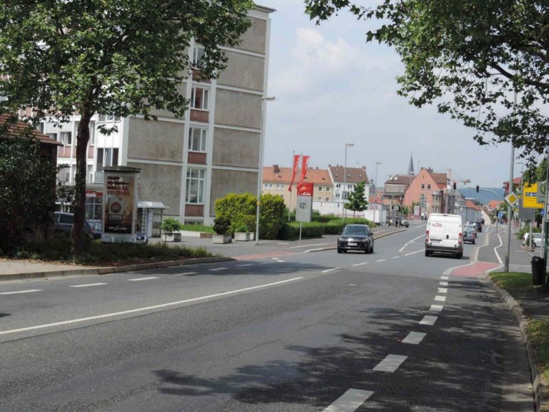 Schweinheimer Straße, Ausfahrt Linde Werk