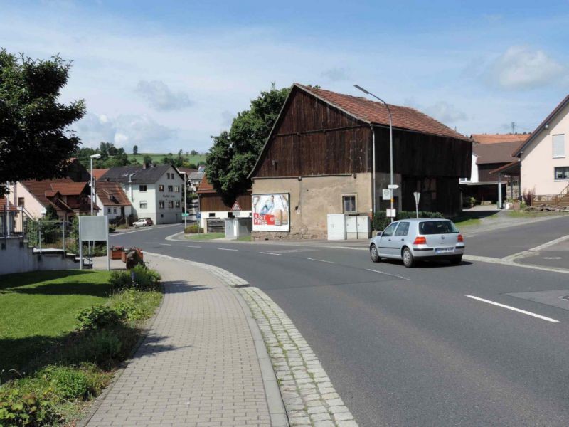 Frankenstraße 4, B 286 / Bergweg nh. Bush.