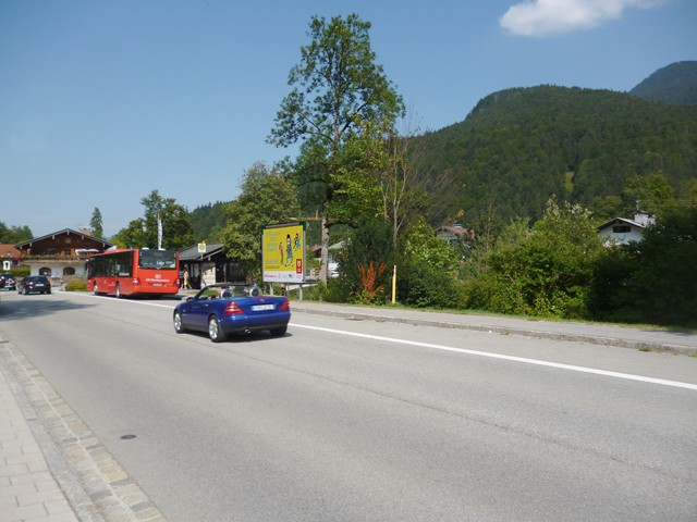 Südliche Hauptstraße gg. 2 B 307 nh. / Mühlauerweg, Bush.