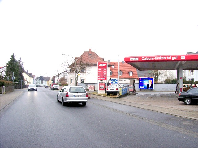 Schubertstraße / Hauptstraße, calpam Tankstelle
