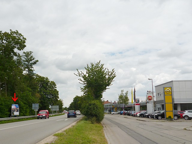 Altöttinger Str., B 12 gg. OPEL-SCHEIDL