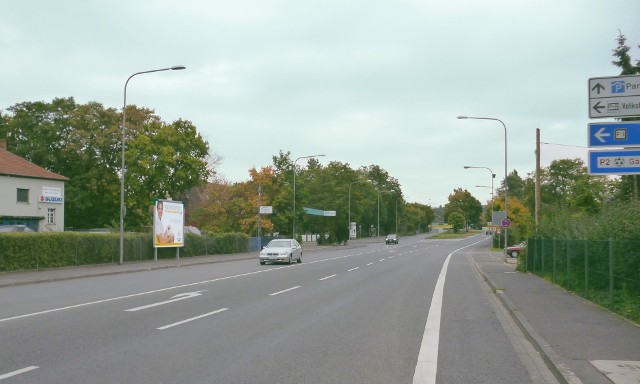 Darmstädter Straße gg. 23a, stadtauswärts