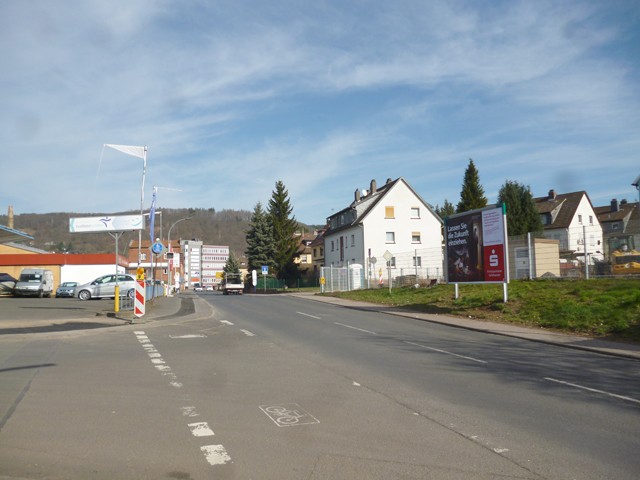 Gelnhäuser Straße gg. / Bauhofstraße gg. Autocenter