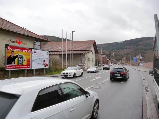 Jahnstraße vor Turnhalle, Bush. gg. Schwimmbad