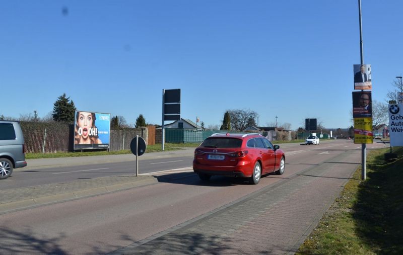 Querfurter Str/Th.-Müntzer-Str/Zuf Rewe im Merse-Center/rts