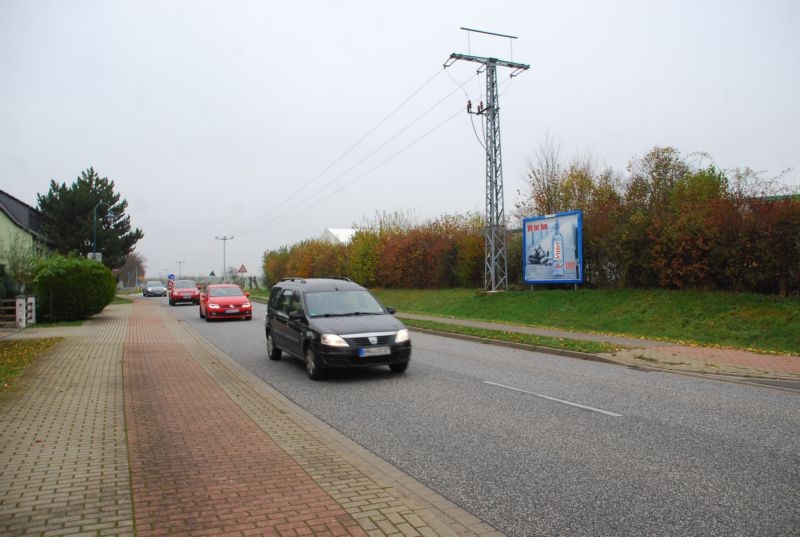 Str der Freundschaft/B 245/nh. An der Pferdekoppel