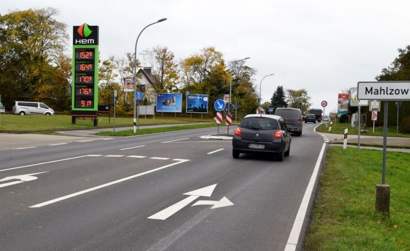 Straße der Freundschaft/B 111/nh. HEM-Tkst (quer)