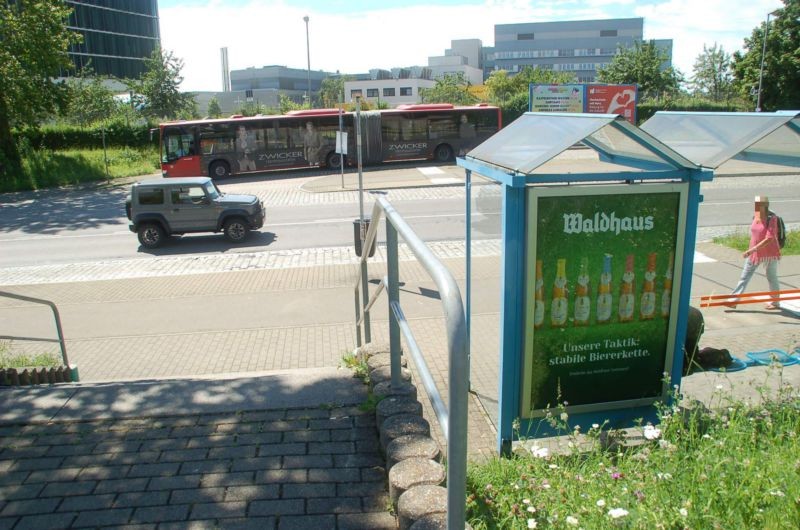 Riedstr/Bahnhof/Rtg. Wollmatingen/Sicht Kiosk (WH)