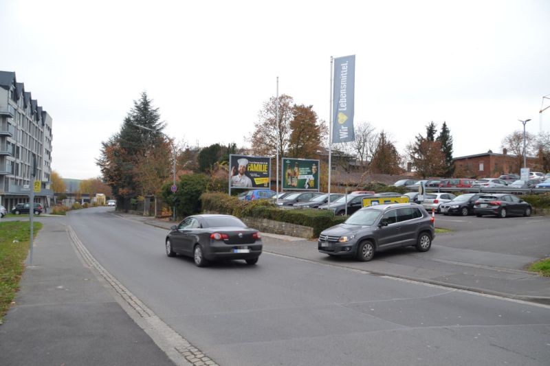 Wörthstr. 7 /Edeka/lks von Einfahrt (quer zur Glauberstr)