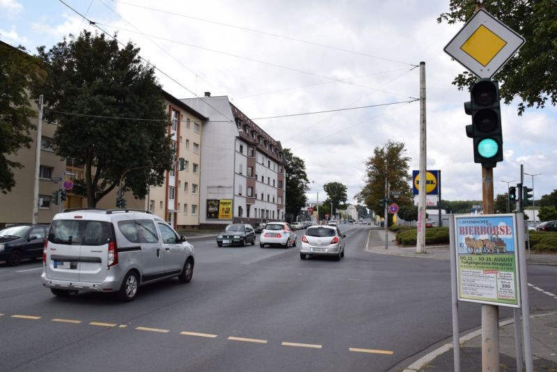 Sprendlinger Landstr. 162/geg. Lidl/Merianstr -quer zur Str