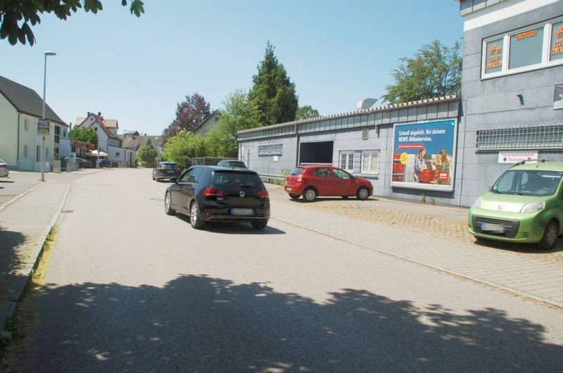 Gießenstr. 29/Zufahrt Getränkemarkt Röcker -Illertisser Str