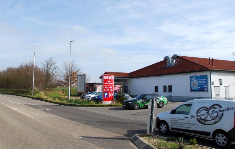 Meckenheimer Str. 15 /Rewe/Einfahrt An der Eselshaut (Wand)