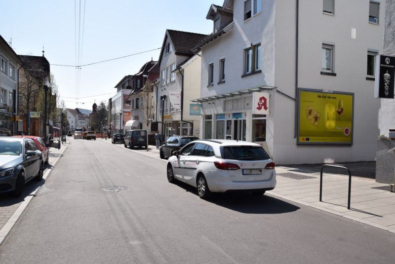 Filderbahnstr. 45/Zufahrt Rewe -Vaihinger Str