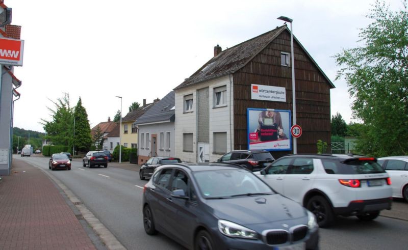 Kleinottweiler Str. 64/Zufahrt Rewe -Hochstr (quer)