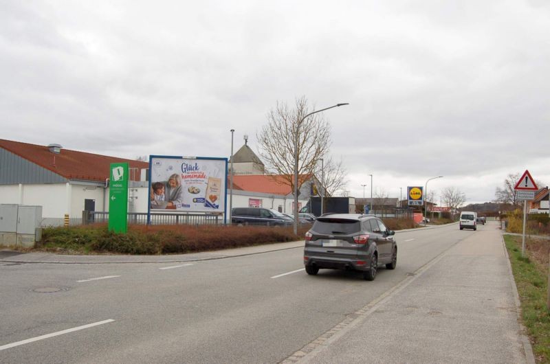 Mariakirchener Str. 34 /Lidl/lks vom Eingang (Sicht Str)