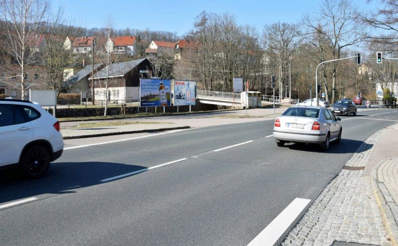 Tal Naundorf/B 170/beim Sportstadion  (Naundorf)