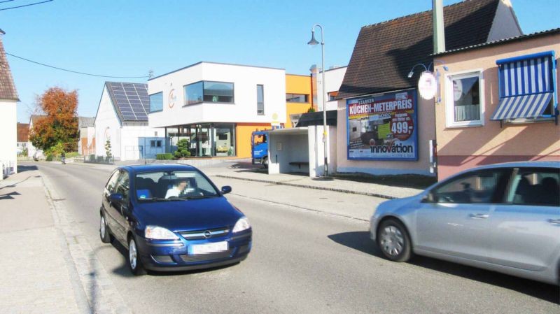 Günzburger Str. 20 (bei Metzgerei+Volksbank)