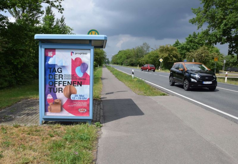 Leipziger Str/B 184/Hts Wachtendorf/Rtg Bitterf./WH (aussen)