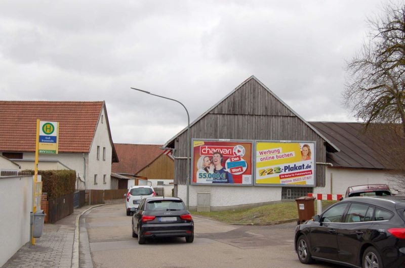 Brunnstr. 34/Ecke Deutschherrnweg/quer am Giebel  (Graß)