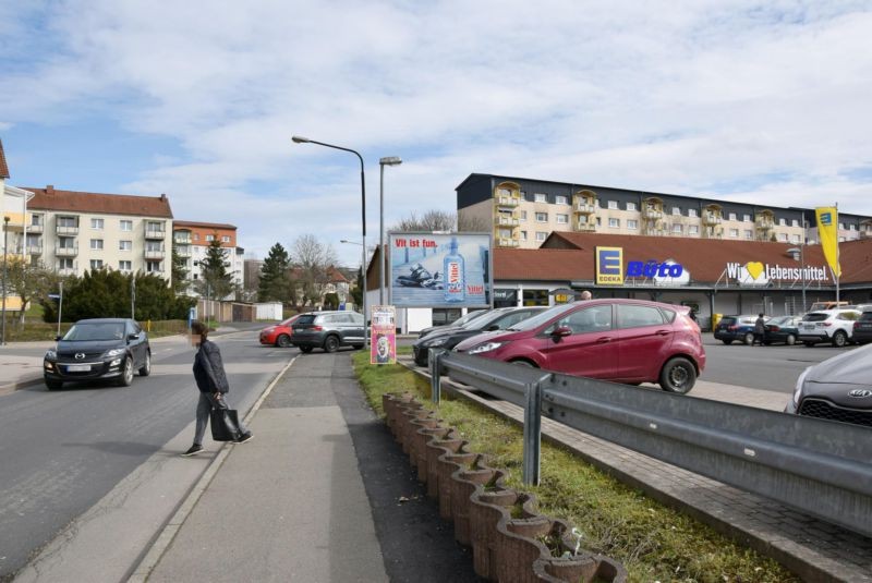 Allendestr. 8 /Edeka/Einfahrt (Sicht Näherstiller Str)