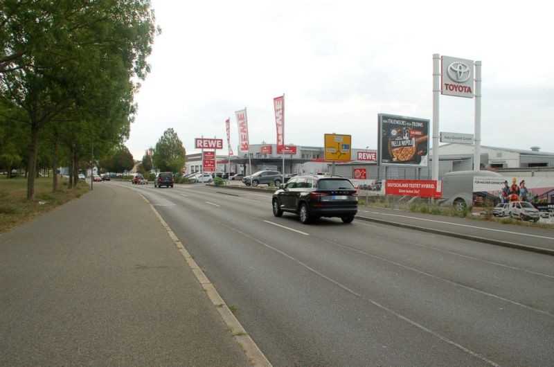 Walldorfer Str/Zufahrt Rewe Eichelweg/WE rts