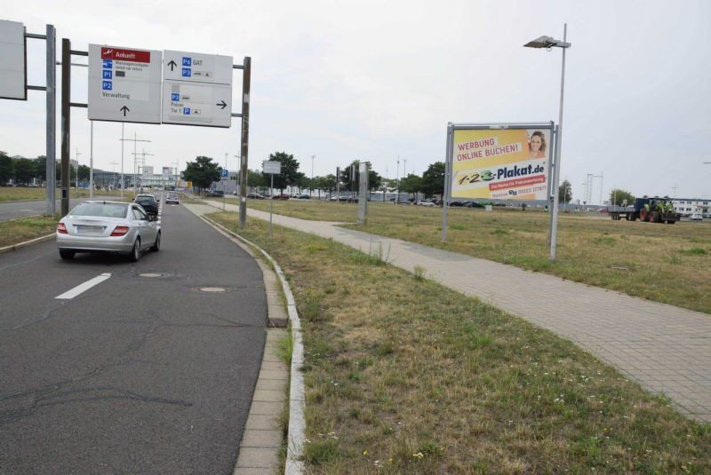 Flughafen Leipzig/Terminalring/Flughafenallee/quer