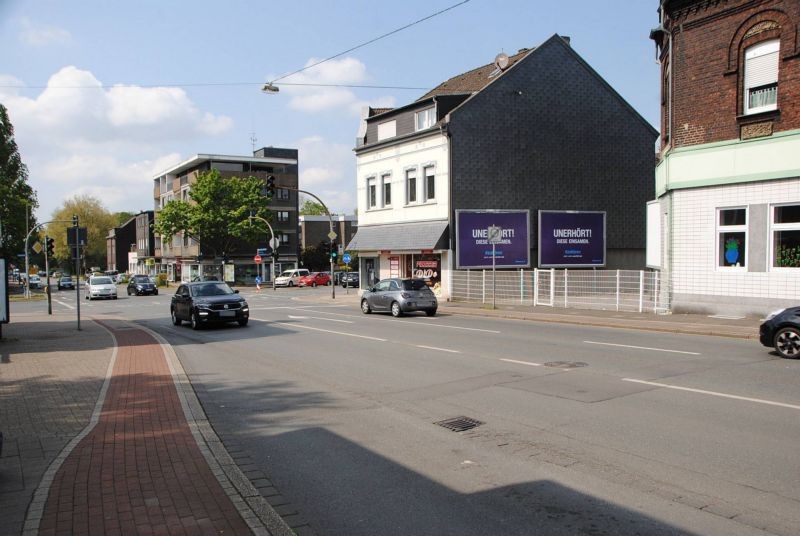 Weseler Str. 142/Jägerstr/quer am Giebel (Sicht Kreuzung)