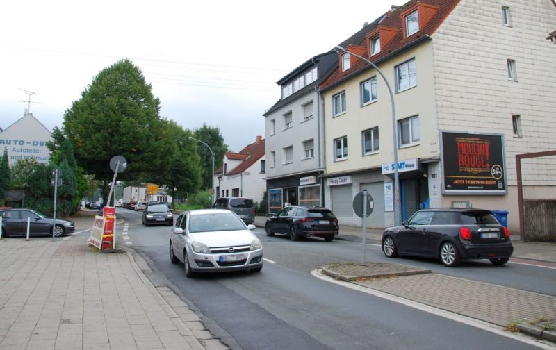 Vogelheimer Str. 151/geg. Woolworth (quer am Giebel)