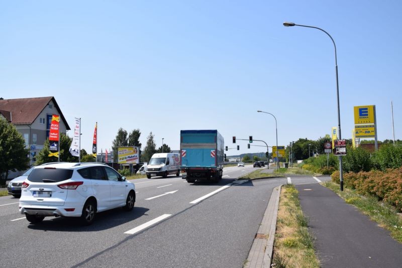 Grünberger Str/B 49/geg. Edeka Carl-Benz-Str/rts (WE lks)