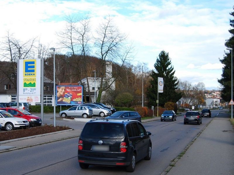 Uhinger Str. 75 /Edeka/Einfahrt (quer zur B 297)