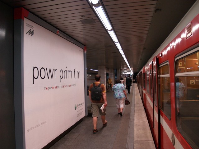 U-Bahnhof Langwasser Mitte stadteinwärts