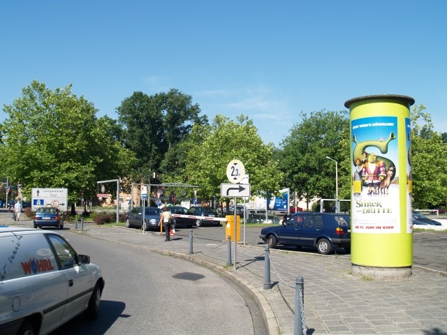 Franken-EKZ, Ausfahrt Glogauer Str.