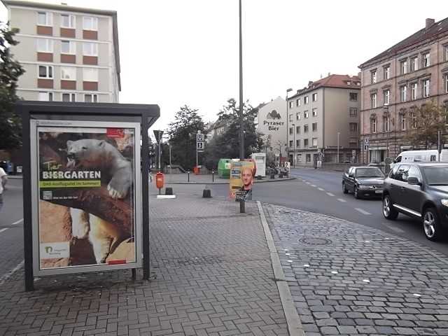 Fürther Str./Gostenhof Ost Ri.Plärrer  - außen