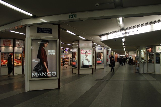 Hauptbahnhof/Königstorpassage V+