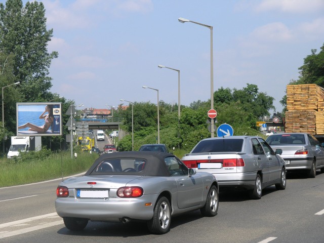 An den Rampen - Frankenschnellweg Ri.Fürth