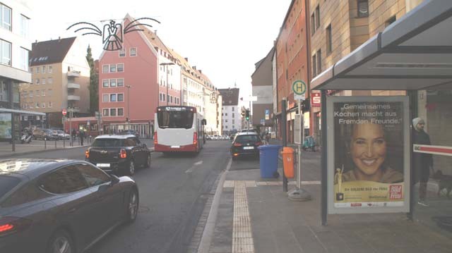 Theresienstr. - Rathaus Ri. Laufer Tor  innen