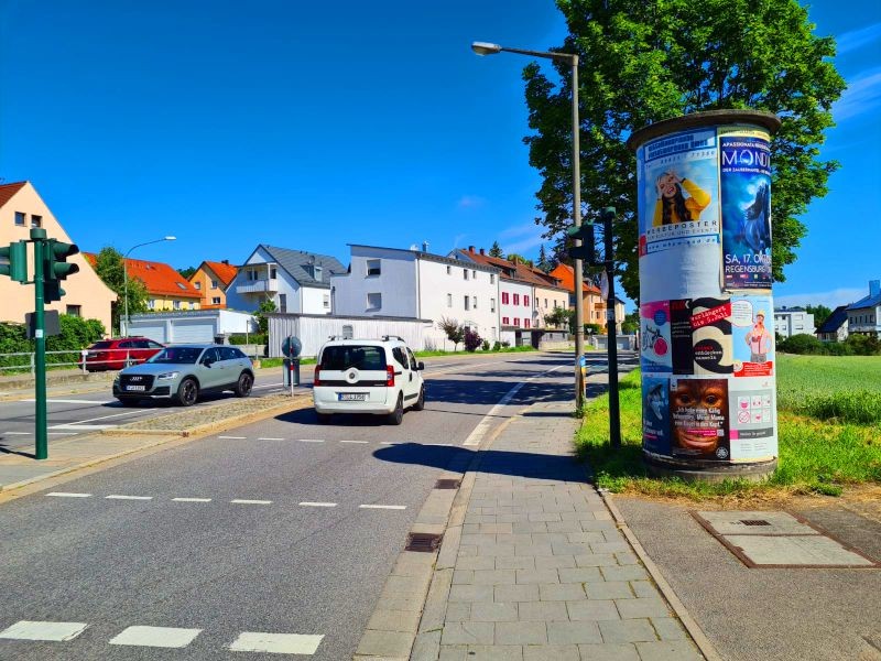 Lappersdorfer Str. - nach Autobahnunterfürung