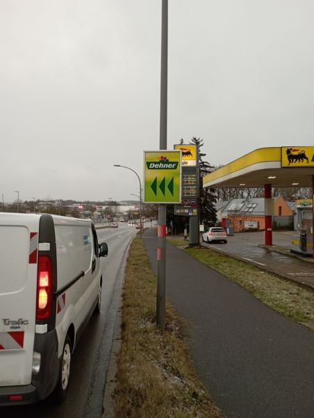 Nürnberger Str. - Agip Tankstelle  / dauerbelegt