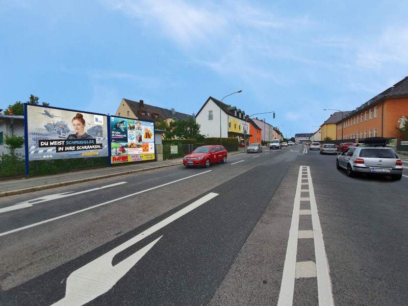 Frauenrichter Str. - gg. Kaserne rechte Tafel